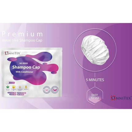 Omnitex Premium Rinse Free Shampoo Cap - product image 7