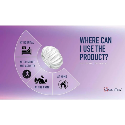 Omnitex Premium Rinse Free Shampoo Cap - product image 9