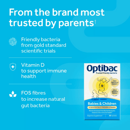 Optibac For Babies & Children 90 Sachets