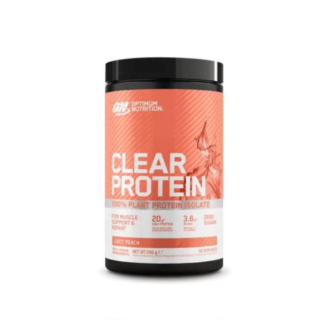 Optimum Nutrition Clear Protein 100% Plant Protein Isolate / Juicy Peach 280g