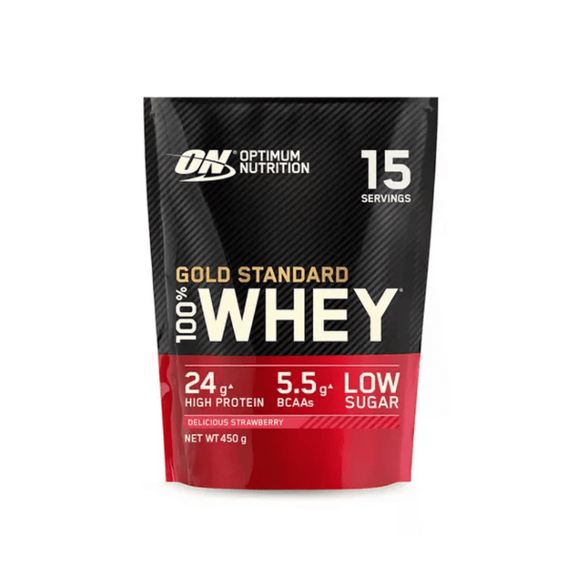 Optimum Nutrition Gold Standard 100% Whey Protein / Strawberry 450g