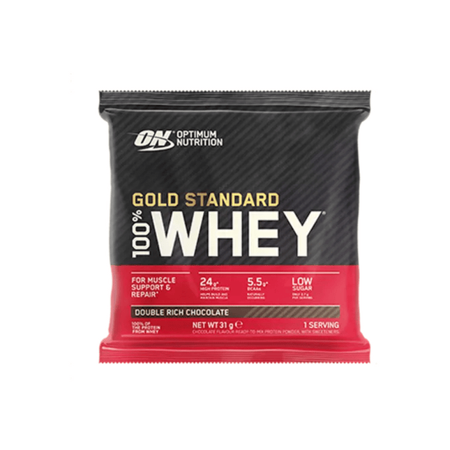 Optimum Nutrition Gold Standard 100% Whey Sachets / Double Rich Chocolate 30g