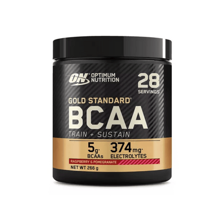Optimum Nutrition Gold Standard BCAA Train + Sustain / Raspberry & Pomegranate 266g