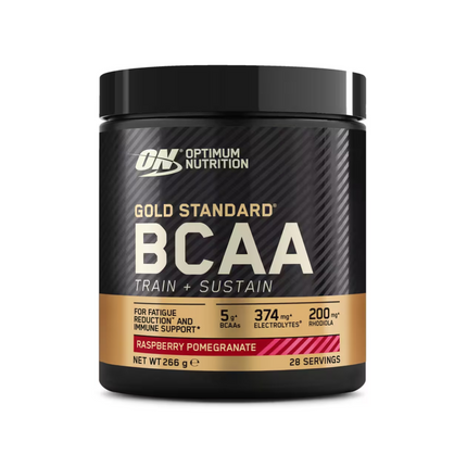 Optimum Nutrition Gold Standard BCAA Train + Sustain / Raspberry & Pomegranate 266g