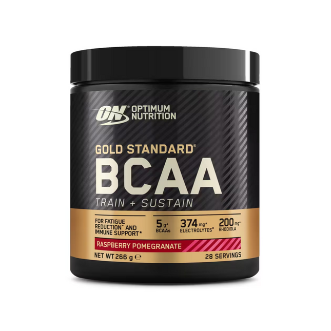 Optimum Nutrition Gold Standard BCAA Train + Sustain / Raspberry & Pomegranate 266g