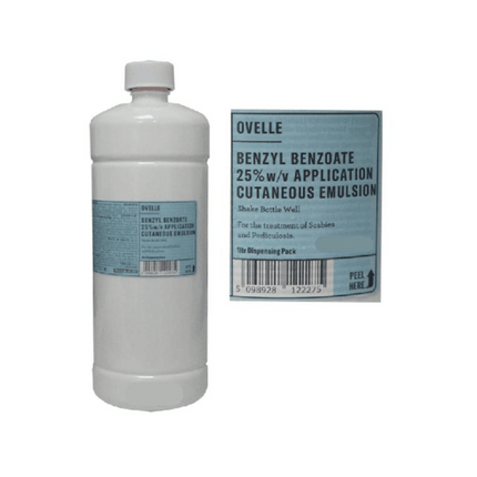 Ovelle Benzyl Benzoate Emulsion 1litre