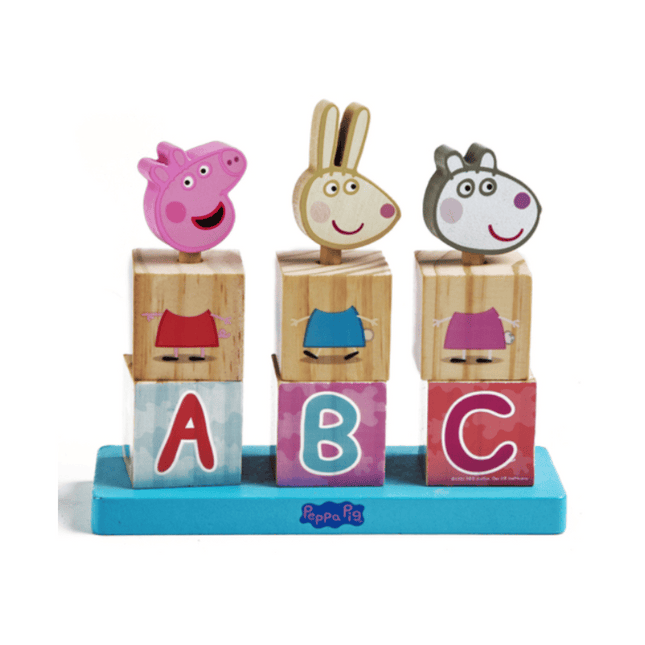 Peppa Pig Wooden Stacking Puzzle