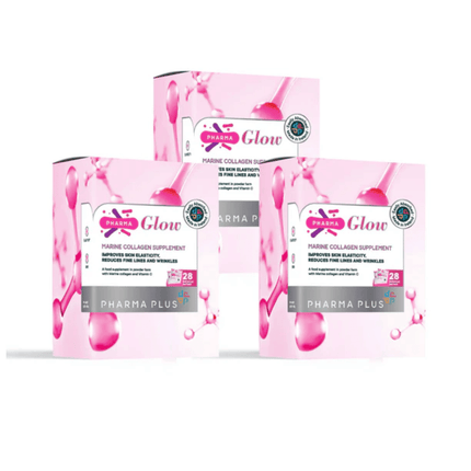 Pharma Plus Collagen Glow 3 Month Bundle
