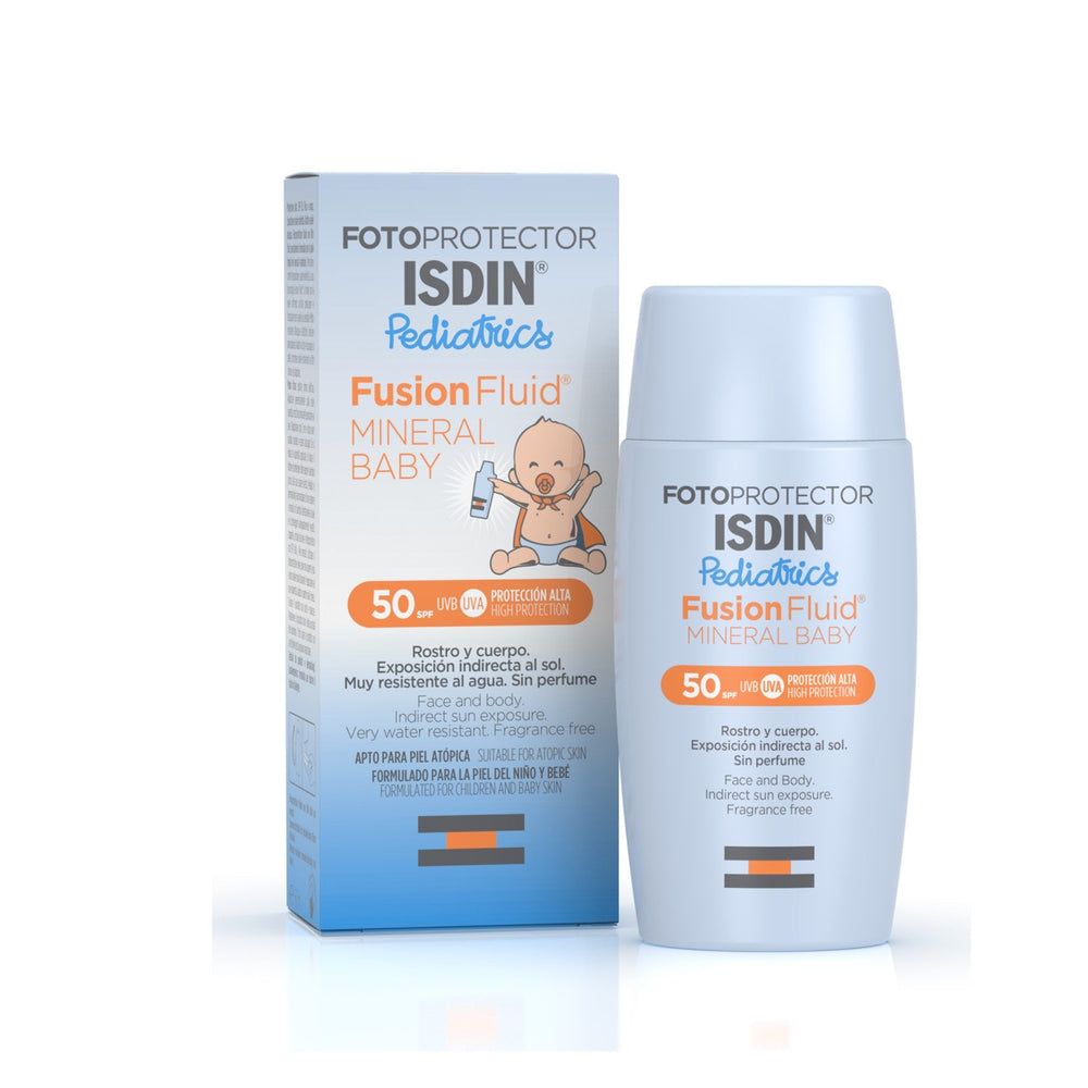 ISDIN Fotoprotector Pediatrics Fusion Fluid Mineral Baby SPF50 50ml Cosmetics Online