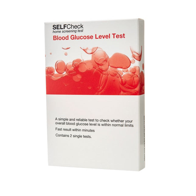 SELFCheck Blood Glucose Test Kit - 2 Tests