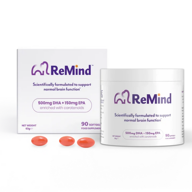ReMind Brain Health Supplements 90's