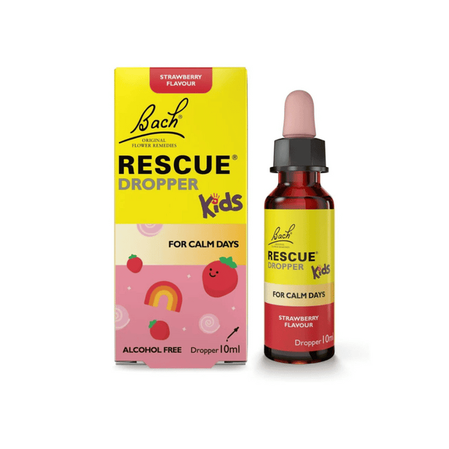 Bach Rescue Remedy Kids Dropper Strawberry 10ml
