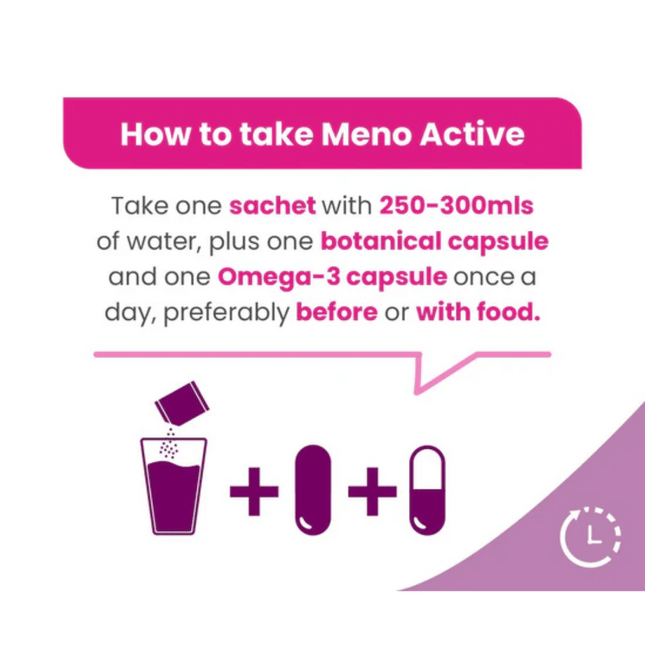 Revive Active Meno Active (30 sachets + 30 Omega-3 capsules+ 30 botanical capsules)