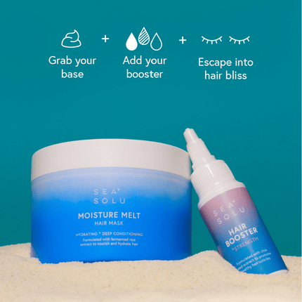 SEA+SOLU Moisture Melt Hair Mask 180ml