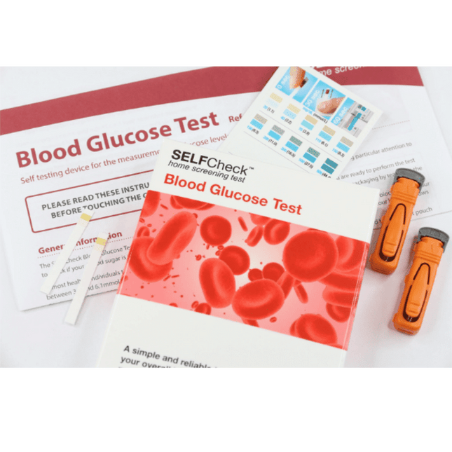 SELFCHECK- Blood Glucose Test Kit 2 pk