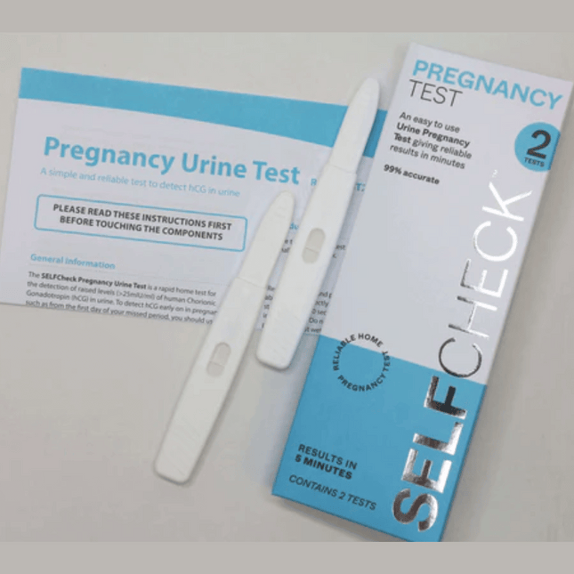 SELFCheck Pregnancy Urine Test - 2 Tests