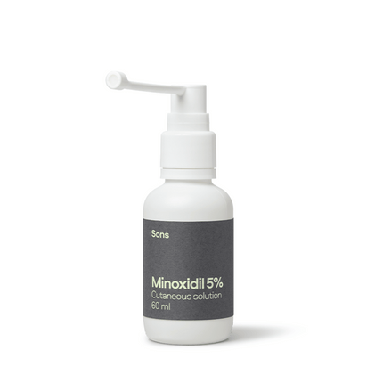 SONS Minoxidil Scalp Treatment Solution-60ml / 3 Months Supply
