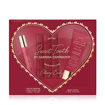 Sabrina Carpenter Sweet Tooth Cherry Baby Gift Set