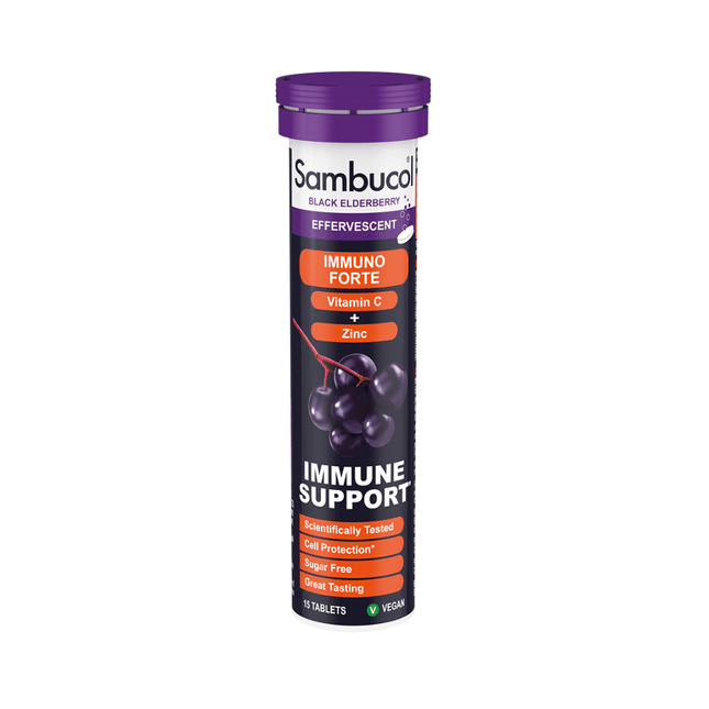 Sambucol Effervescent 15's (Best Before December 2025)-  