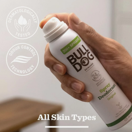 Bulldog Spray Deodorant Original 125ml