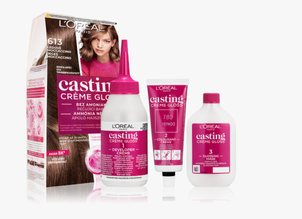 L'Oreal Casting Creme Gloss 613 Iced Moccaccino Semi Permanent Hair Dye