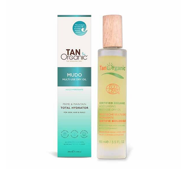 Tan Organic Multi Use Moisturising Dry Oil