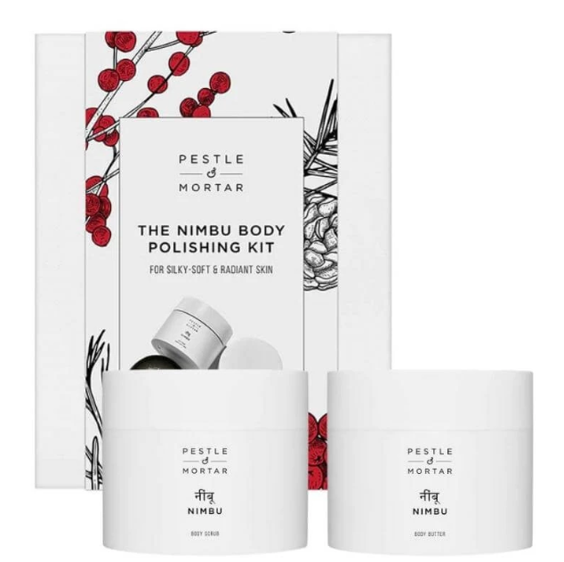 Pestle & Mortar The Nimbu Body Polishing Kit