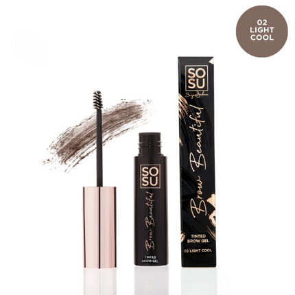 SOSU Tinted Brow Gel #02 Light Cool