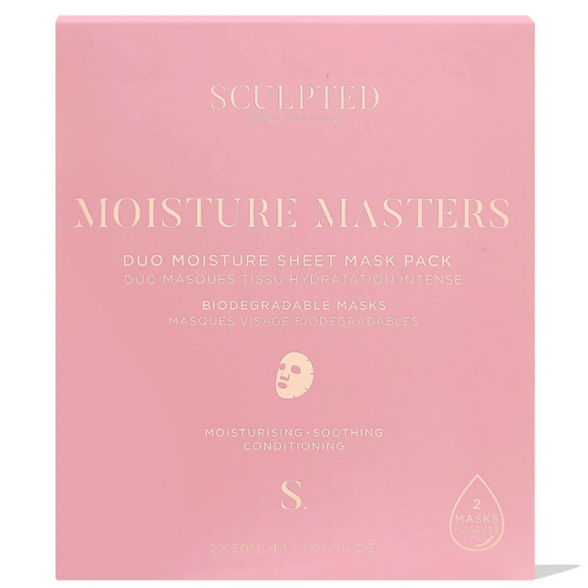 Sculpted By Aimee Moisture Mask Duo Pack 30ml