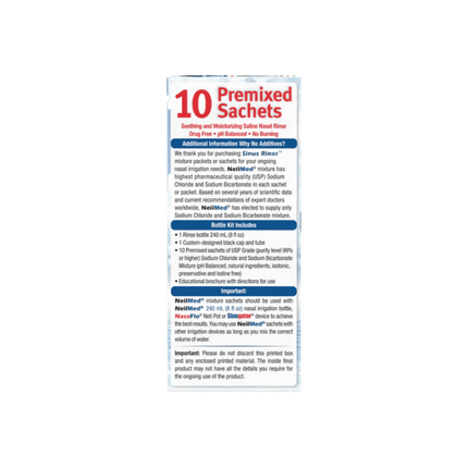 NeilMed Sinus Rinse Bottle Kit