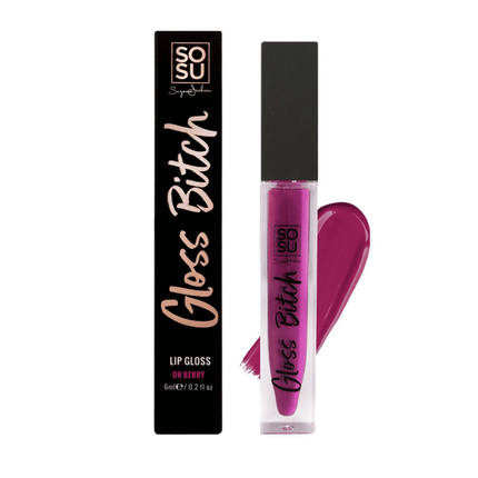 SOSU Gloss Bitch Lip Gloss - Oh Berry