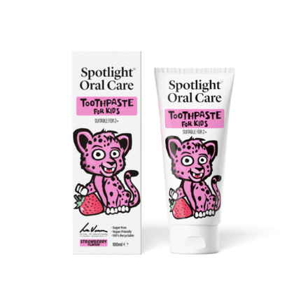 Spotlight Kids Strawberry Cheetah Toothpaste 100ml