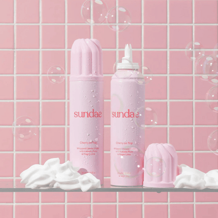 Sundae Cherry On Top Foaming Body Wash-  