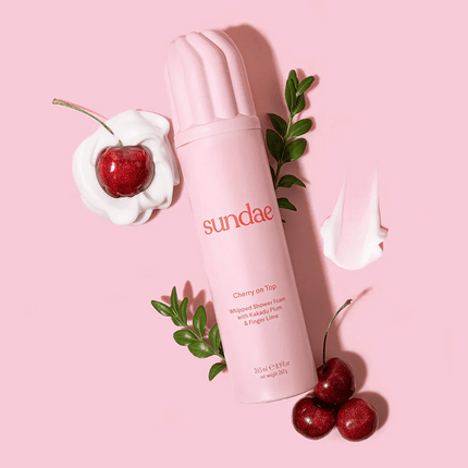 Sundae Cherry On Top Foaming Body Wash-  