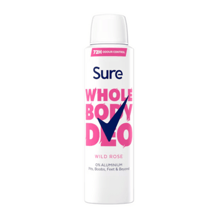 Sure Whole Body Deodorant 150 ml - Wild Rose