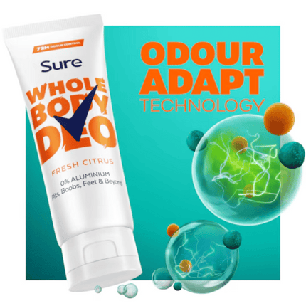 Sure Women 72hr Fresh Citrus Whole Body Deodorant Lotion 75ml