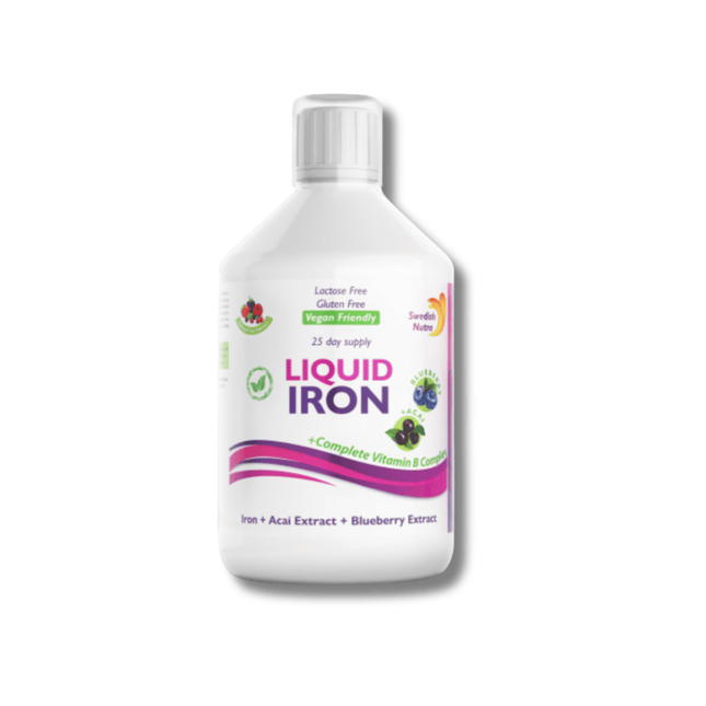 Swedish Nutra Liquid Iron 500ml