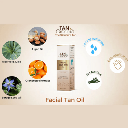 Tan Organic Facial Tan Oil 50ml