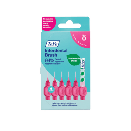 Tepe Interdental Brushes Pink 0.4mm
