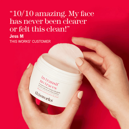 This Works In Transit No Traces Cleansing Pad /60 Pads