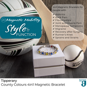 
                  
                    Load image into Gallery viewer, 4in1 Magnetic Bracelet: County Colours | Magnetic Mobility
                  
                