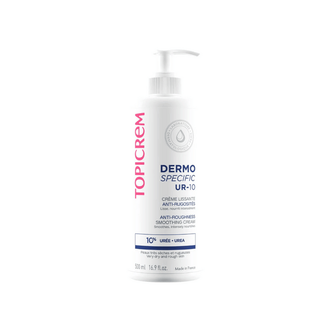 Topicrem Dermo Specific UR-10 Anti-Roughness Smoothing Cream 500ml