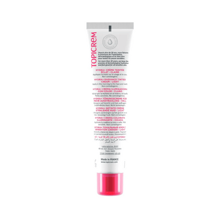 Topicrem HYDRA+ Radiance Tinted Cream SPF50 / Light 40ml