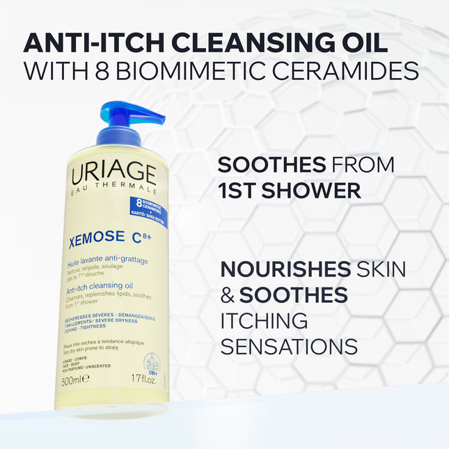 Uriage Xemose C8+ Soothing Cleansing Oil 500ml