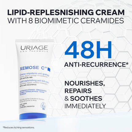 Uriage Xemose C8+ Lipid-Replenishing Anti-Irritation Cream 200ml - product image 3