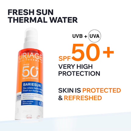 Uriage Bariesun Fresh Sun Water SPF50+ 200ml