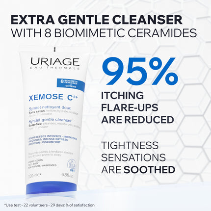 Uriage Xemose C8+ Gentle Gel Cream Cleanser 500ml