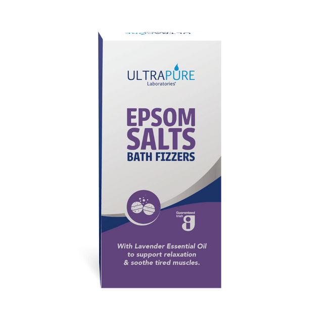Ultrapure Epsom Salts Bath Fizzer & Lavender 200g