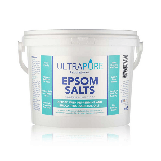Ultrapure Epsom Salts With Peppermint & Eucalyptus 4kg