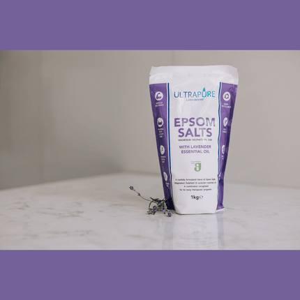 Ultrapure Epsom Salts & Lavender Essential Oil 1kg